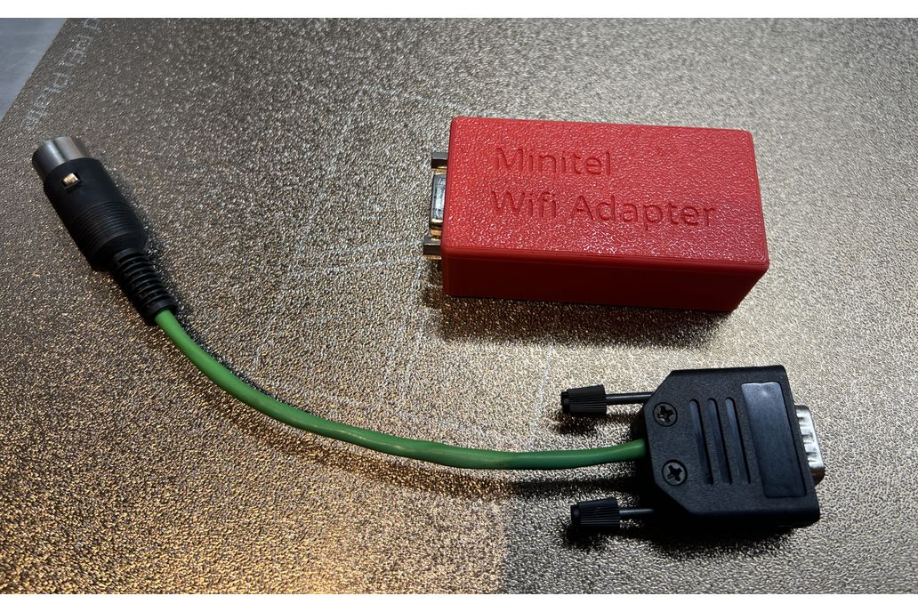 Adaptateur WiFi pour Minitel modèle M1B/US